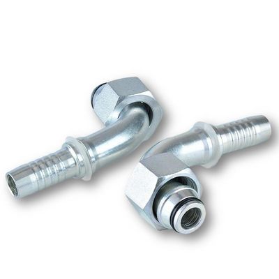 Метрическая женская из нержавеющей стали 24 градусный конус O-Ring L. T. 20491 Banjo шланг подключение 90 градусов для соединения