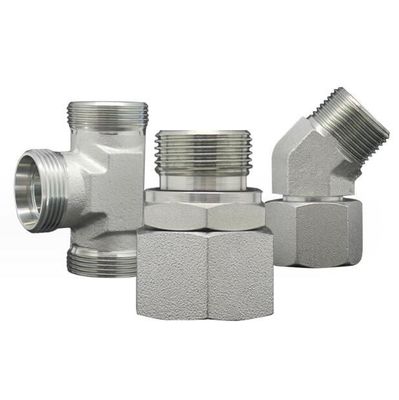 1CB Bsp Thread O-Ring Plane Sealing Hydraulic Swivel Joint Connector Adapter Model NO. 1CB Модель, на которой установлена нитка с O-кольцом