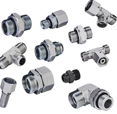 OEM DIN Tube Fittings Bsp Thread Stud Ends with O-Ring Sealing 1cg Гидравлический адаптер
