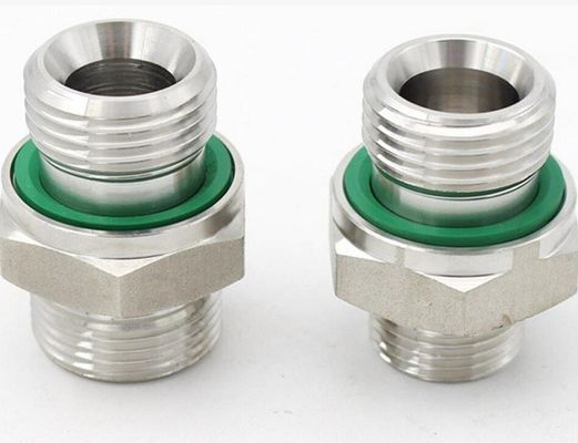 1CB / 1cm Серия прямых стальных NPT / Bsp / Metric мужской нитки Eaton Winner адаптер и трубные фитинги