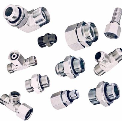 Silver Jic Bsp Fittings Straight Union Tube для мужских гидравлических компрессионных соединений