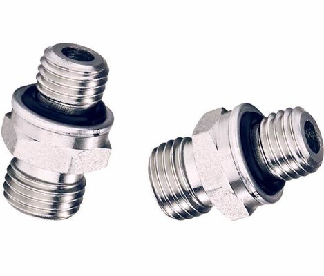 JIC Bsp прямые трубные фитинги SAE