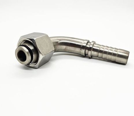 Метрический O-Ring Seal Joint Swivel Elbow Hydraulic Hose Fitting 20591 Высокая температура