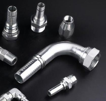 Метрическая JIC/Bsp/BSPT/NPT/Orfs/SAE Женщина Мужчина Гидравлические шланговые фитинги из нержавеющей стали