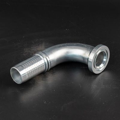 90 градусов SAE фланцевой 3000 Psi нержавеющей стали Ferrule гидравлический шланг фитинга 87391
