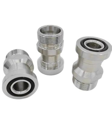 Круглая голова 300psi Фланцевая метрическая внешняя нить Гидравлический переходный шланг