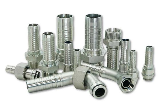 OEM Нержавеющая сталь Гидравлические шланговые фитинги с NPT JIC SAE BSP METRIC ORFS нитью